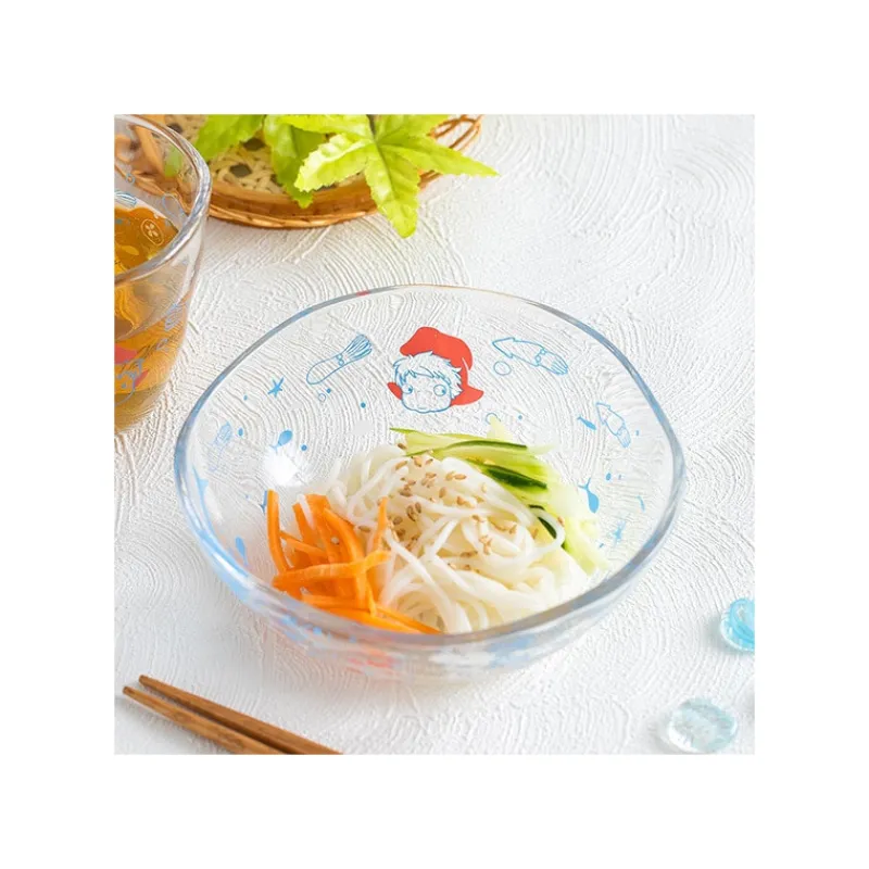 Maison Ghibli Transparent bowl 13cm Ponyo under the sea - Ponyo on the Cliff | Kitchenware