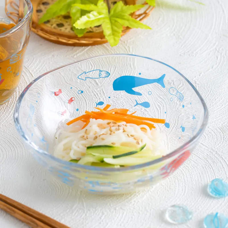 Maison Ghibli Transparent bowl 13cm Ponyo under the sea - Ponyo on the Cliff | Kitchenware
