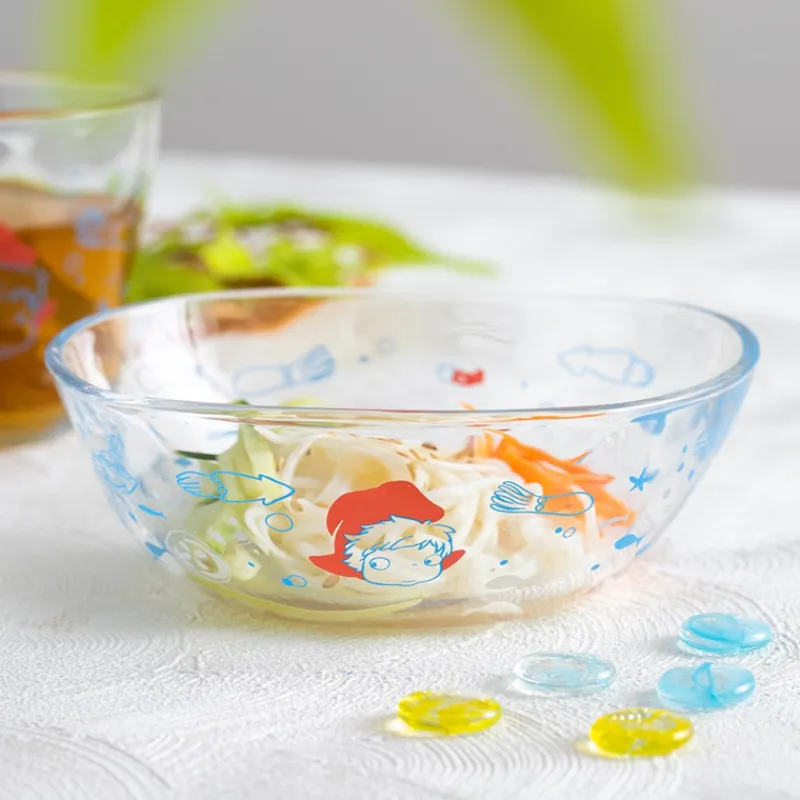 Maison Ghibli Transparent bowl 13cm Ponyo under the sea - Ponyo on the Cliff | Kitchenware
