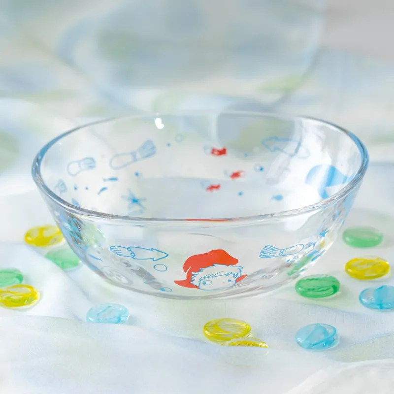 Maison Ghibli Transparent bowl 13cm Ponyo under the sea - Ponyo on the Cliff | Kitchenware