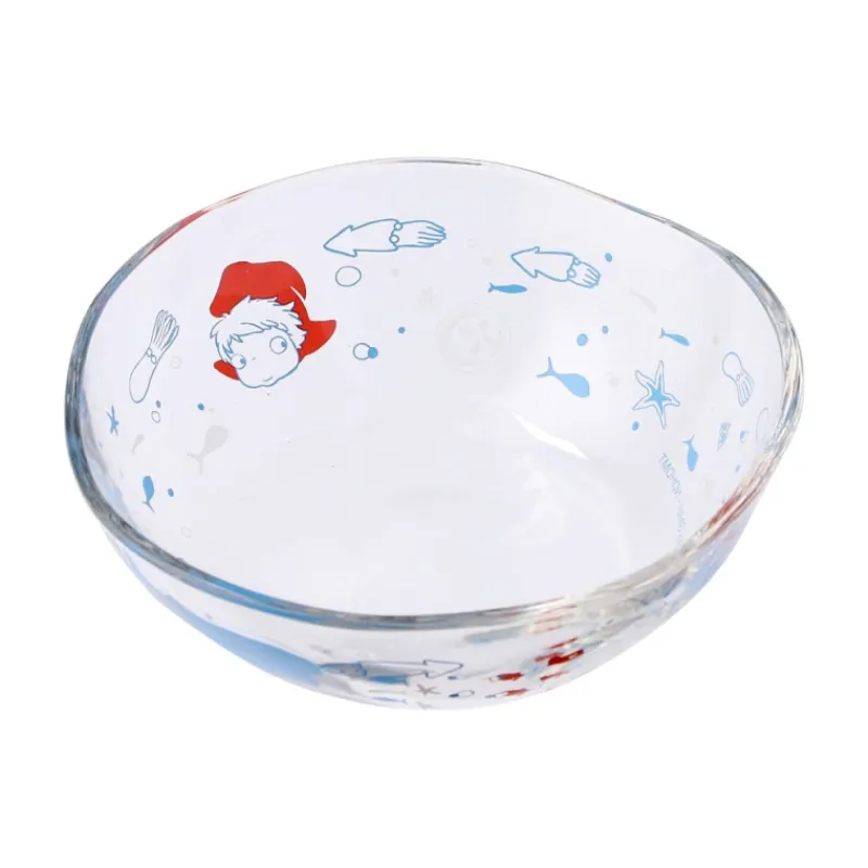 Maison Ghibli Transparent bowl 13cm Ponyo under the sea - Ponyo on the Cliff | Kitchenware