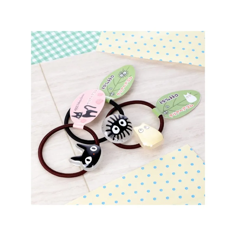 Maison Ghibli Transparent button style hair band Soot Sprites - My Neighbor Totoro | Accessories
