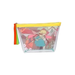 Maison Ghibli Transparent Pouch embroidered - Howl's Moving Castle | Accessories