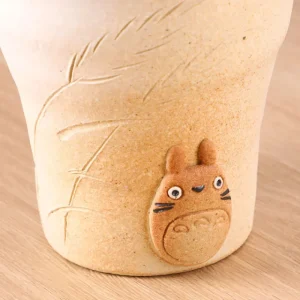 Maison Ghibli White hand made Shigaraki ware Cup Totoro - My Neighbor Totoro | Kitchenware