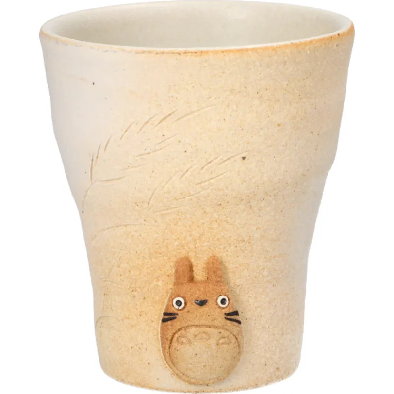 Maison Ghibli White hand made Shigaraki ware Cup Totoro - My Neighbor Totoro | Kitchenware