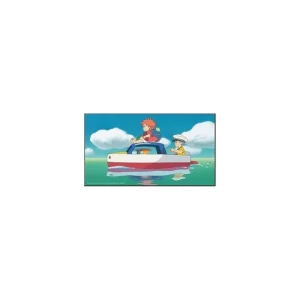 Maison Ghibli WOOD PANEL GHIBLI 02 - PONYO & SOSUKE | Wall Decoration