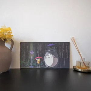 Maison Ghibli WOOD PANEL GHIBLI 07 - TOTORO BUS STOP | Wall Decoration