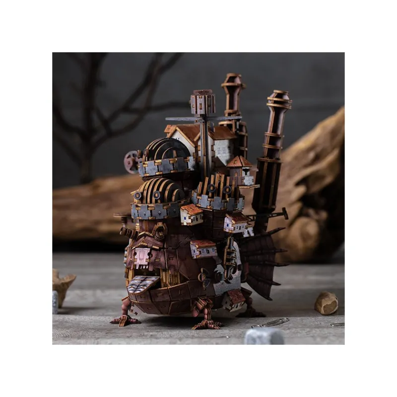 wooden_model_kigumi_haurus_castle__howls_moving_castle_1.webp Maison Ghibli Wooden model Kigumi Hauru’s castle - Howl’s Moving Castle | Arts And Crafts