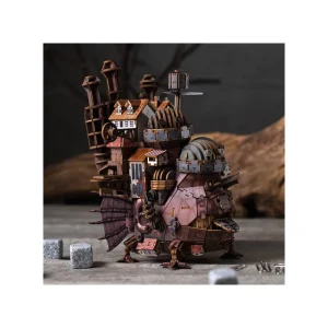 Maison Ghibli Wooden model Kigumi Hauru’s castle - Howl’s Moving Castle | Arts And Crafts