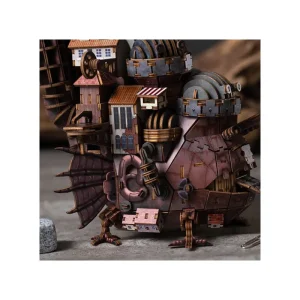 Maison Ghibli Wooden model Kigumi Hauru’s castle - Howl’s Moving Castle | Arts And Crafts