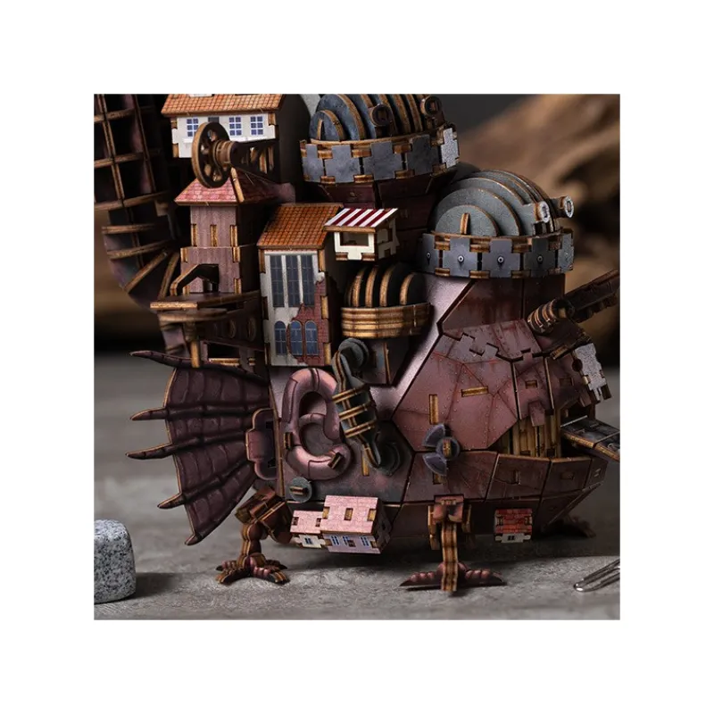 wooden_model_kigumi_haurus_castle__howls_moving_castle_4.webp Maison Ghibli Wooden model Kigumi Hauru’s castle - Howl’s Moving Castle | Arts And Crafts