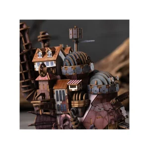 Maison Ghibli Wooden model Kigumi Hauru’s castle - Howl’s Moving Castle | Arts And Crafts