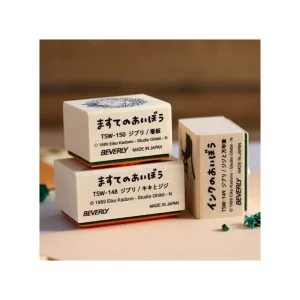 Maison Ghibli Wreath of bread Wood stamp - Kiki'S Delivery Service | Small Equipment