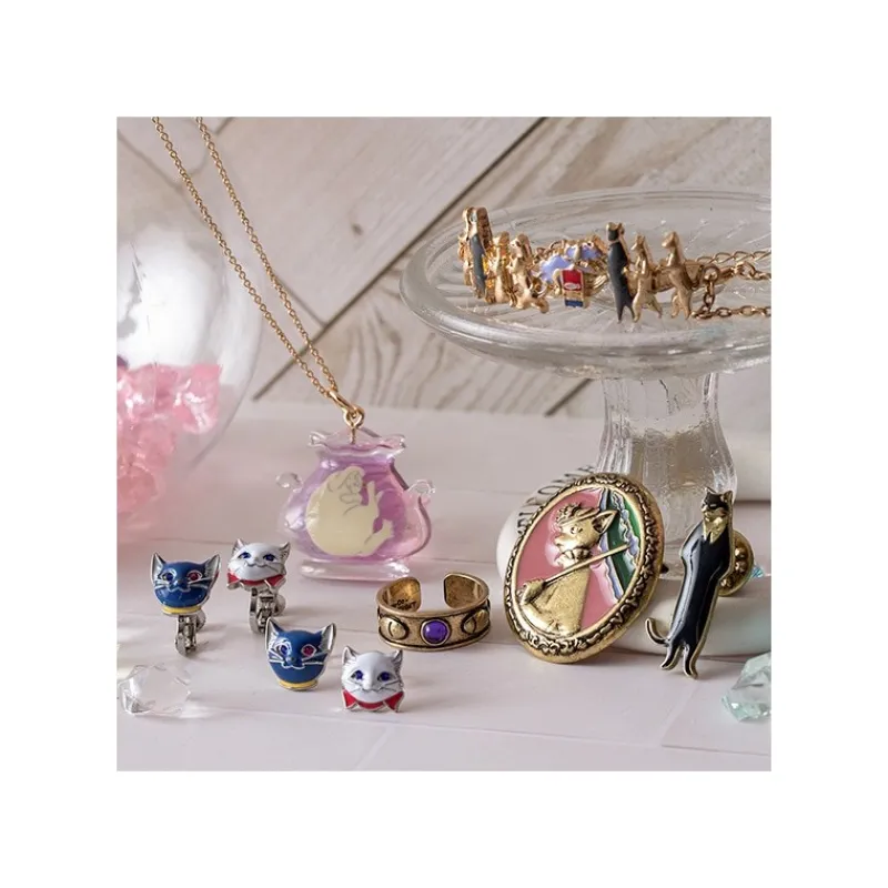Maison Ghibli Yuki & Moon Pierced Earrings - The Cat Returns | Jewellery